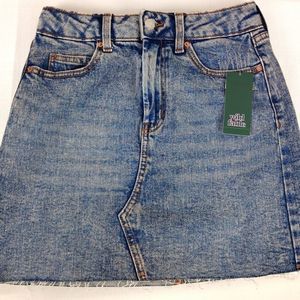 Wild Fable Jean Skirt